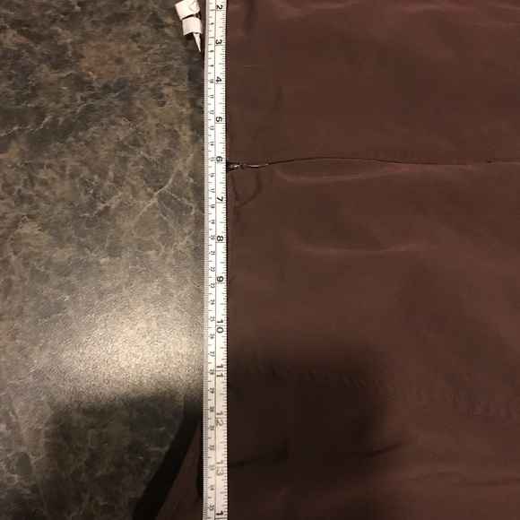 Brown mid- length Skirt - Picture 4 of 6